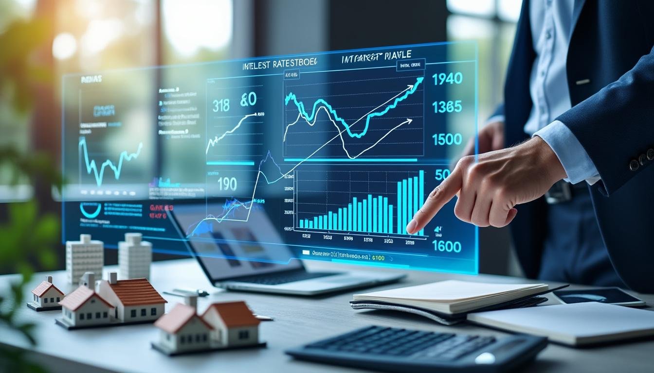 Comment l&rsquo;analyse des cycles de taux immobiliers depuis 1970 peut-elle optimiser votre stratégie d&rsquo;investissement ?